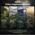 Detoksykujący rytuał kąpielowy manifestacji oczyszczenia i przygotowania - 3 sztuki