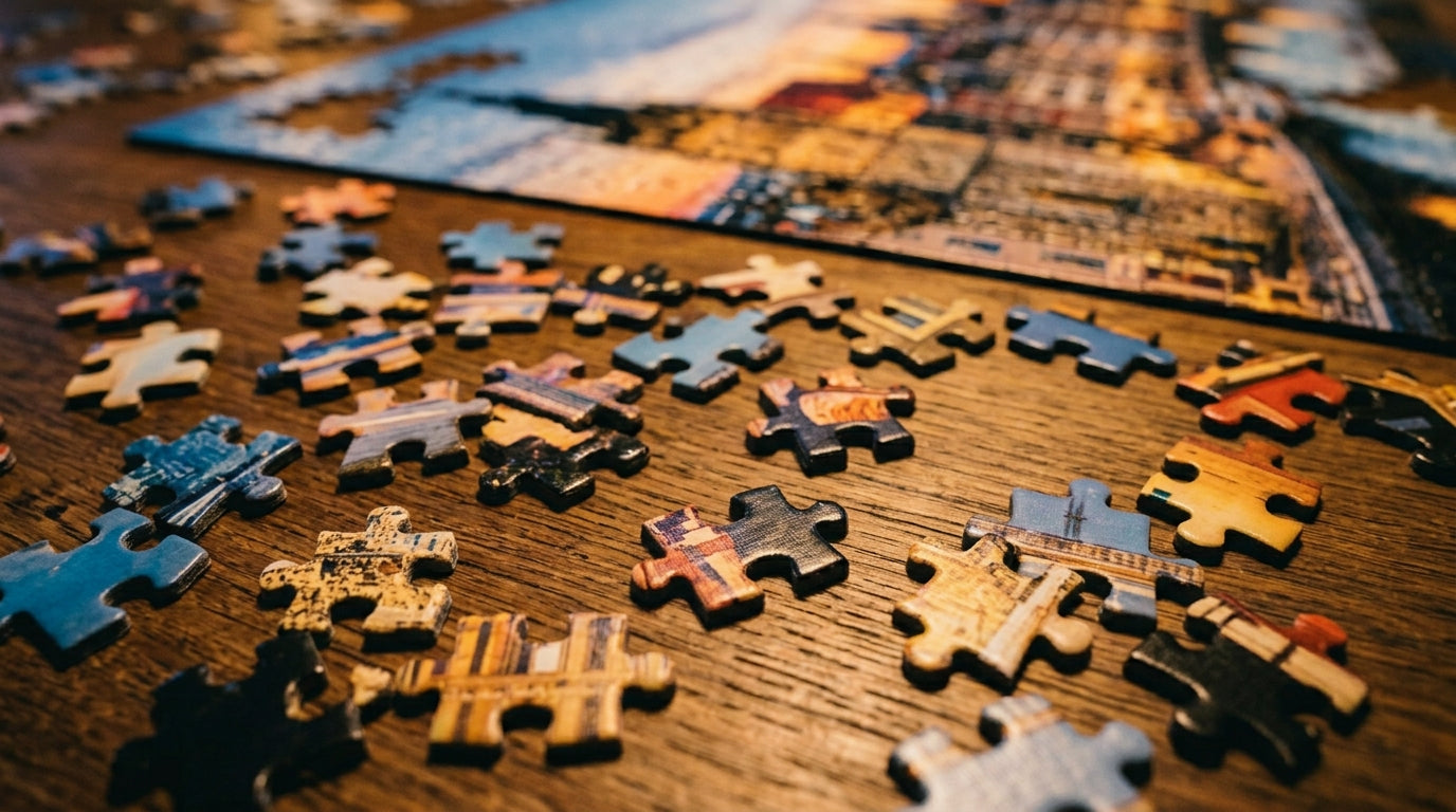 Wieczór kreatywny z puzzlami